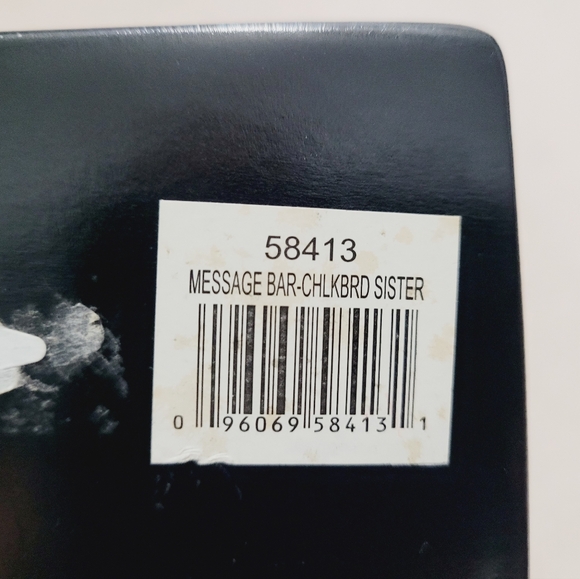 Carson Ceramic Message Bar Sign – “A Sister Is Worth A Thousand Friends” - Picture 6 of 8